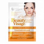 Beauty Visage Multivitamīnu audumu maska sejai tonizējoša, 25ml