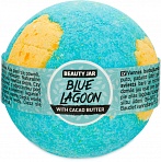 BEAUTY JAR BLUE LAGOON - vannas burbuļbumba ar kakao sviestu,150g